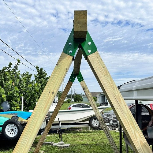 1 2 3 A Frame For Swing Set With All Hardware 2 Brackets