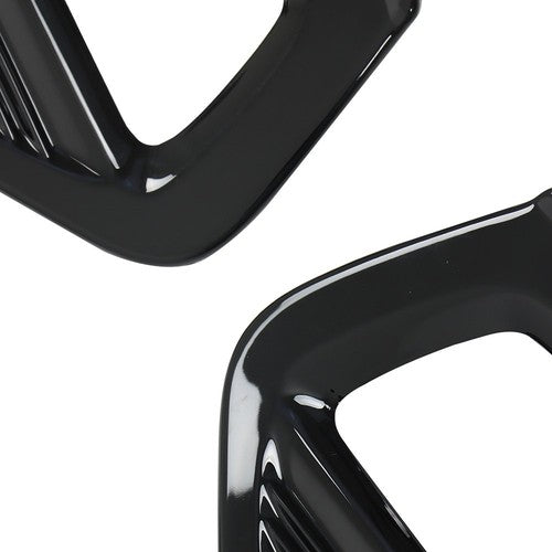 DURAFORCE Front Upper + Lower Grill w/ Fog Lights + Chrome Trim For Ford Fusion 2019-2020