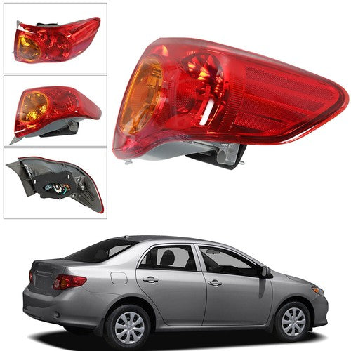 DURAFORCE Brake Lamp Tail Light For Toyota Corolla 2009-2010 Right Passenger Side Outer