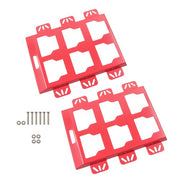 DURAFORCE 2 Pieces Tool Box Mounting Plate 50Lbs Half Package For Tool Storage System