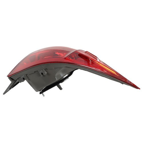 DURAFORCE Tail Light Outer Passenger Chrome For Toyota Corolla 17-19 Sedan Rear Brake Lamp