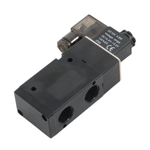 DURAFORCE 1/2 inch 3-way 2 position electric directional control air solenoid valve 12V DC
