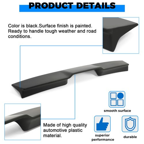 Matte Black Truck Cab Spoiler for 09-2014 Ford F-150 All Cab Size 983379