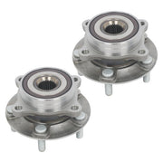 DURAFORCE 2 Pcs Wheel Hubs Bearing Assembly Front AWD For Mitsubishi Lancer 2.0L 2008-2015