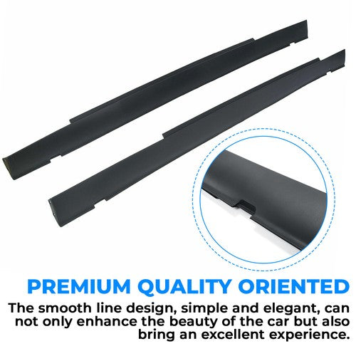 Rocker Panel For Dodge Challenger 08-14 Door Exterior Side Molding Body Trim