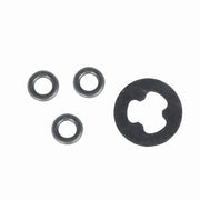 DURAFORCE US 2Pcs Carburetor Carb Rebuild Kit w Float Fit For Johnson Evinrude 50 55 60 HP