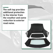 DURAFORCE For Ford Mustang 1994-2004 Convertible Soft Top w/ Heated Glass Window Sailcloth