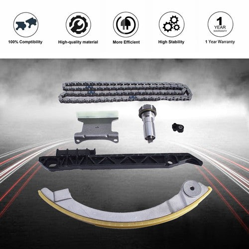 DURAFORCE For Chevrolet HHR Malibu Equinox Pontiac G5 Saturn Ion Timing Chain Kit Front