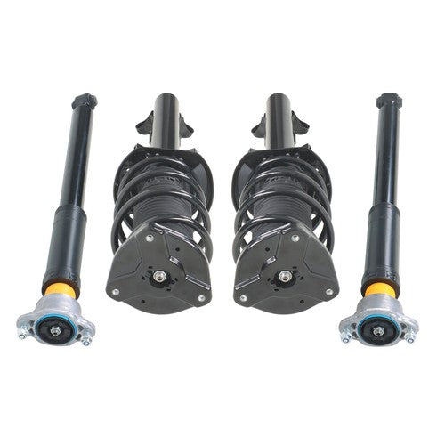 DURAFORCE 4PCS Front Complete Struts Rear Shocks 501798019 For Mercedes E350 2010-2014 RWD