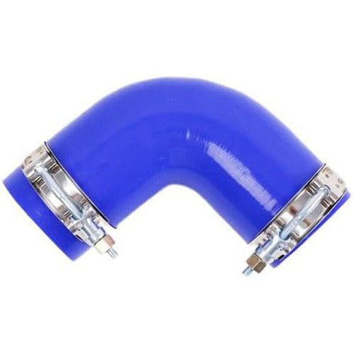 DURAFORCE Silicone Rubber 90°Elbow Hose W/ Clamps Peterbilt / Kenworth Paccar F04-6006
