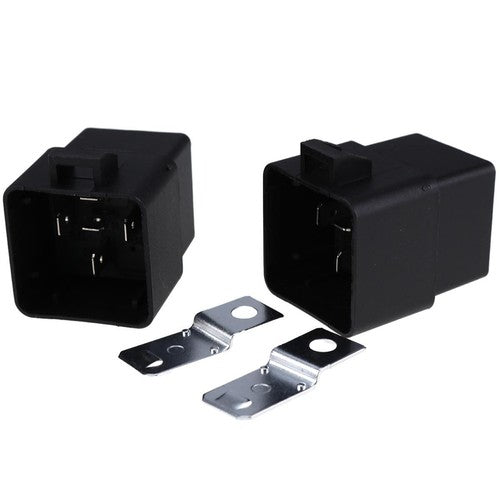 DURAFORCE 2PCS 12V Relay for John Deere 185 190C 240 170 175 180 245 260 265 285 320 420