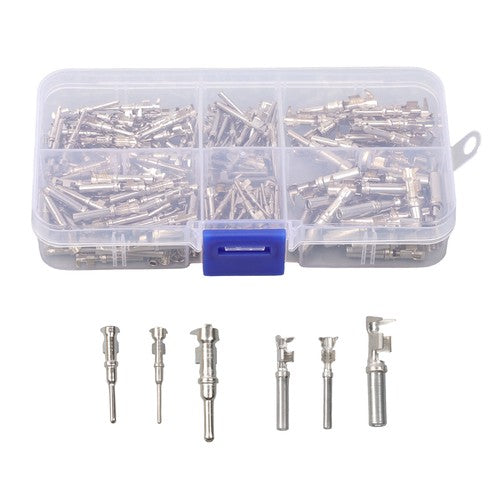 DURAFORCE 180Pcs Open Barrel Contacts Kit Wire Guage 22-12AWG for DTP DT Size 12 16 20