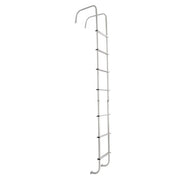 DURAFORCE Upgraded 113" Rear Exterior Straight Ladder For RV- Powder Coated #139.21 LA-401
