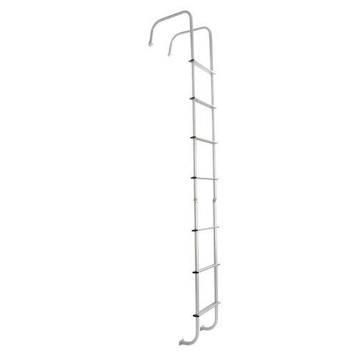 DURAFORCE Upgraded 113" Rear Exterior Straight Ladder For RV- Powder Coated #139.21 LA-401