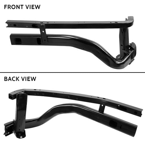 2 Pieces Black Radiator Support Driver Passenger Side for Ram 1500 2500 2011 2018