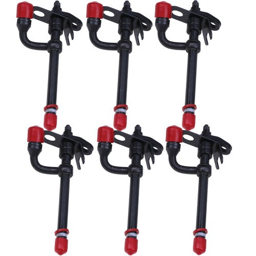 DURAFORCE 6X Fuel Injector RE48786 RE44508 for John Deere 4045 4045T Engine 110 120 230LC