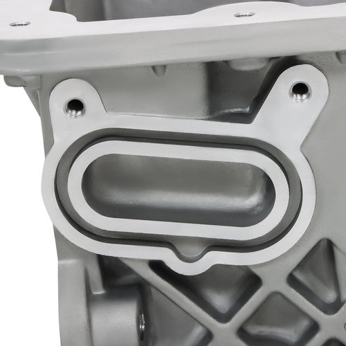 DURAFORCE Aluminum Engine Oil Pan DC3Z-6675-B DC3Z-6675-C For F-650 Super Duty 2018-2019