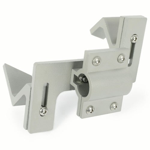 Gray Flag And Wind Sock Pole Mount 1 Inch Ladder For Starlink Pole RV Ladder