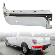 DURAFORCE Fit For Ford F150 2009-2014 With Radar Hole Rear Bumper Plated Corner Left