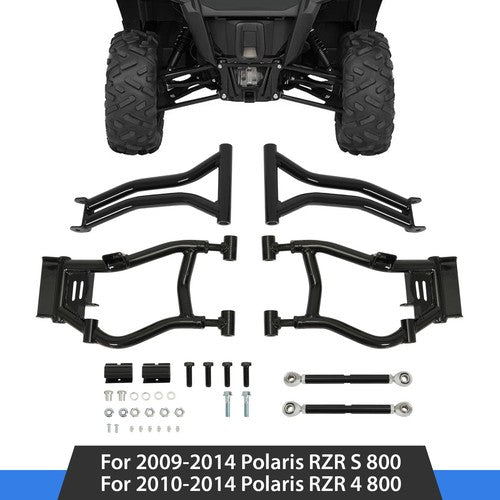 DURAFORCE Rear A Arms High Clearance 1.5 Forward for Polaris RZR S 800 RZR 4 800 2009 2014
