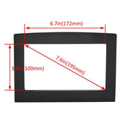 DURAFORCE For 06-09 2010 Dodge Ram 1500/2500 Car Stereo Radio Double Din Dash BEZEL Kit