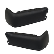 DURAFORCE Rear Bumper Ends For Ford F150 2009-2014 Primered Steel Set Black Pair LH RH
