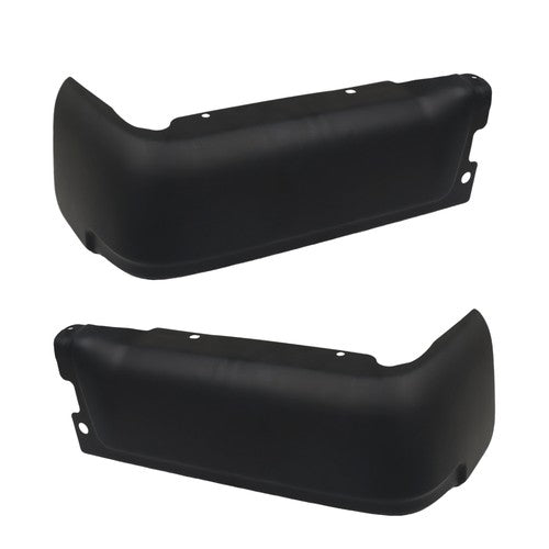 DURAFORCE Rear Bumper Ends For Ford F150 2009-2014 Primered Steel Set Black Pair LH RH