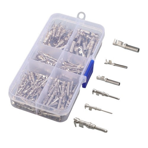 DURAFORCE 180Pcs Open Barrel Contacts Kit Wire Guage 22-12AWG for DTP DT Size 12 16 20