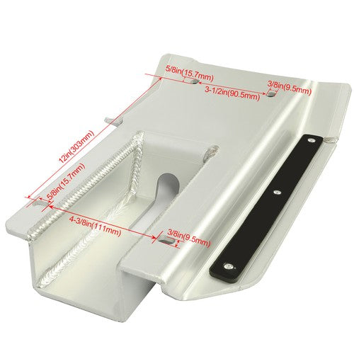 DURAFORCE Swing Arm Skid Plate for ATV Quad Honda TRX400EX 99-08 TRX400X 09-14 Sportrax