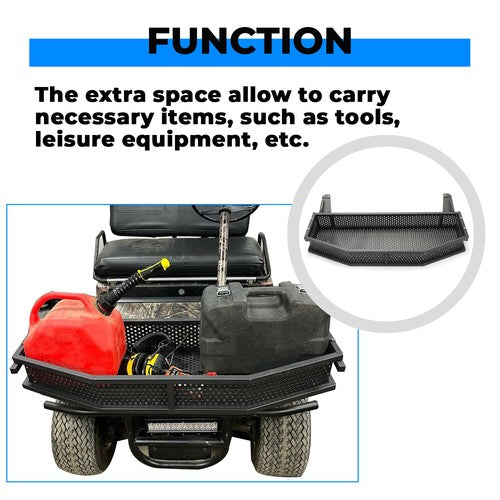 Front Outer Cargo Basket for Club Car DS Golf Cart Gas Electric Models