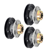 DURAFORCE AM121342 AM115720 AM116065 3x Spindle Assembly w/Pulley For John Deere AM115528