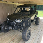 DURAFORCE Hard Coated Windshield 2-IN-1 Flip Scratch Resistant For 2019+ Honda Talon 1000