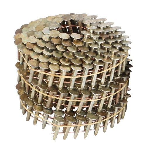 DURAFORCE 0.12 * 7 / 8 inch, 3600 full round head roof nails, 15 degree inclined coil