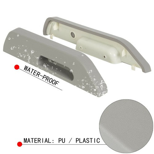 Front Left Right Door Armrest for Chevy GMC C K 1500 2500 3500 1988 1994 90 Gray
