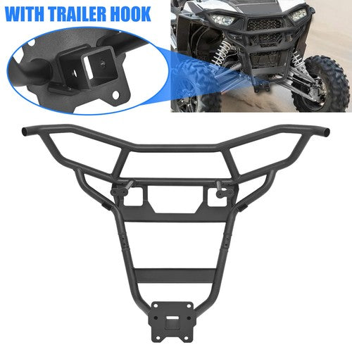 Steel Heavy Duty Rear Bumper for Polaris RZR XP 1000 EPS 4WD 2014-2023