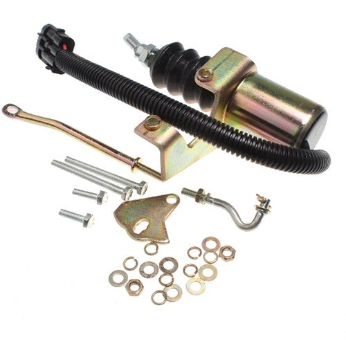 DURAFORCE 12V Fuel Shutoff Solenoid SA-3799-12 SA-0999 For Deutz Bosch RSV Cummins 1751ES