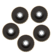 DURAFORCE 5PCS 4.5"×7/8" Felt Flap Disc Polishing Flap Discs Wool Flap Buffing Wheel Pad
