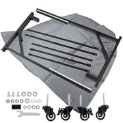 DURAFORCE Hard Top Carrier Rack Storage Cart Holder Stand & Cover For Mercedes-Benz 380SLC