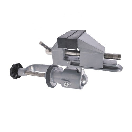 DURAFORCE Universal Table Bench Vise 3" Work Bench Clamp Swivel Rotating