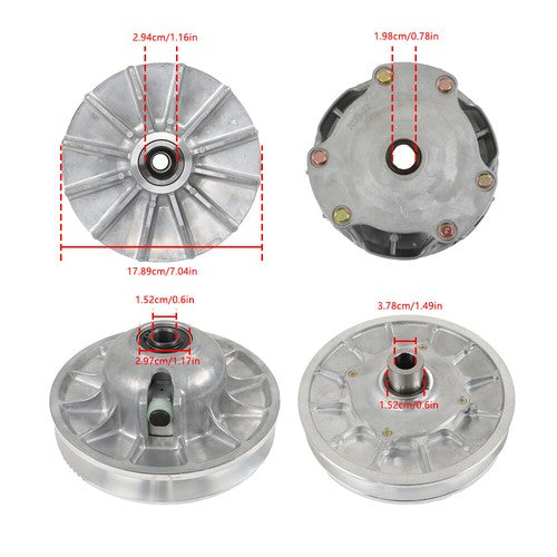 DURAFORCE EBS PRIMARY & SECONDARY CLUTCH 1321971 1322407 For POLARIS SPORTSMAN 600