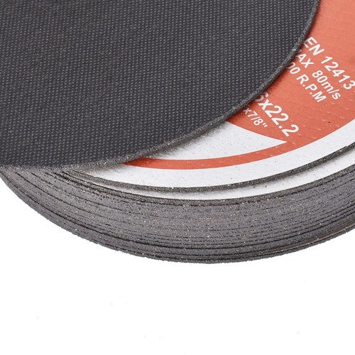 DURAFORCE 100 Pcs 7"x1/16"x7/8" Cut-off Wheel - Metal & Stainless Steel Cutting Discs