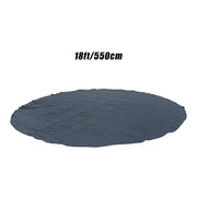 DURAFORCE Pool Liner Pad Under Pool Mat For Above Ground Swimming Pools 18 Ft Pool