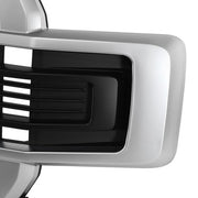 DURAFORCE Brushed Stain Aluminum Front Upper Grille For Ford F-150 2018-2020 JL3Z-8200-RA