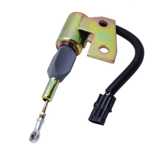 DURAFORCE New Fuel Shut Off Solenoid for Case IH J932529 87420952 580SL 1840 5120 5130/40