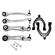 DURAFORCE 6pcs Front Lower & Upper Control Arm with Ball Joint for Tesla Model S 2012-2021