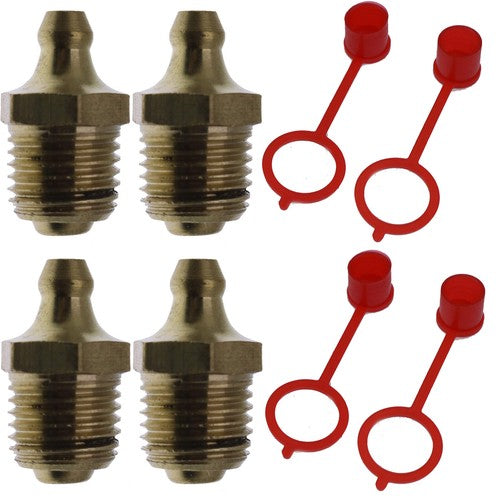 DURAFORCE 4PCS Grease Zerk Fitting 743332 for Bobcat S160 S150 S175 S185 S205 S70 T140