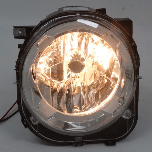 DURAFORCE Left Chrome Headlights For Jeep Renegade 2015-2018 Projector Halogen Headlamps