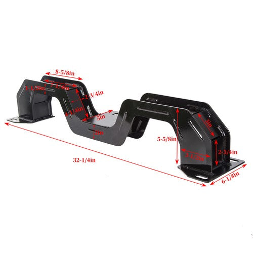 DURAFORCE Transmission Crossmember Cross Member For Chevy C10 1973-1987 74 75 76 77 78 79
