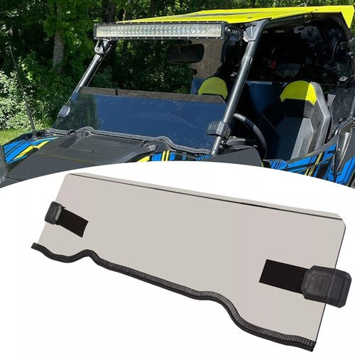 DURAFORCE Tinted Half Front Windshield For 14-18 Polaris RZR XP 1000/900 XP 4 S 900 S 1000