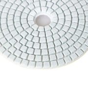 DURAFORCE 12PCS Diamond Polishing Pads Wet Dry 4 Inch Set Kit For Granite Concrete Marble
